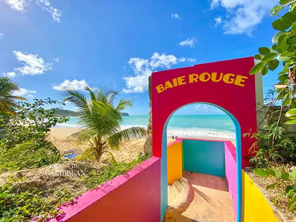 Bae Rouge Baie Rouge Gate - Island Magic Map